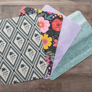 4-Pack Kindle Paperwhite Clear Case Insert | Floral Kindle Insert |  Bookish Gift | Spring Kindle | Kindle Inserts Multipack | Multipack