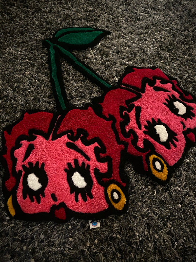 Betty Boop Cherries Rug - Etsy UK