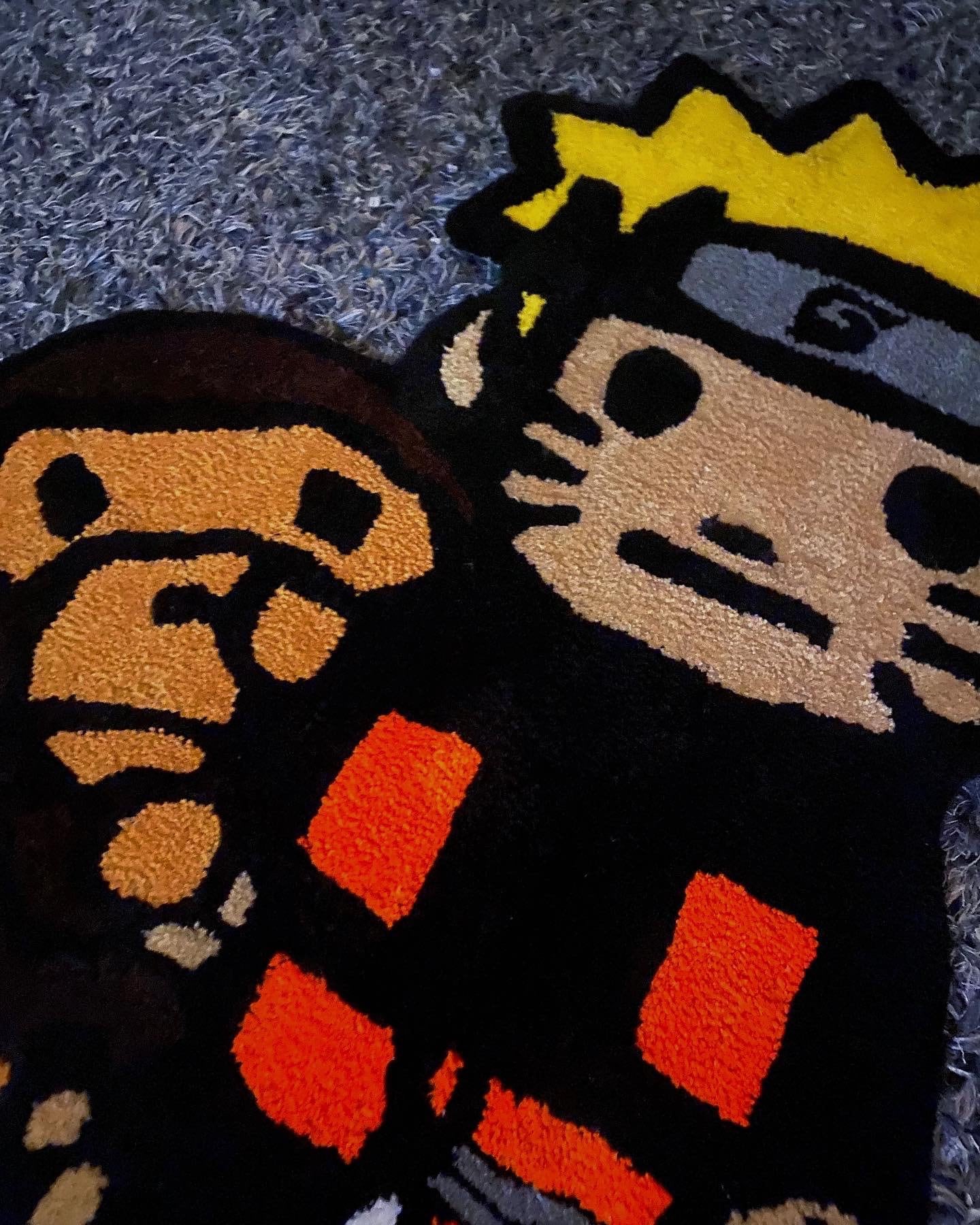 BAPE BABY MILO ALL BABY MILO RUG ラグマット Amazon.com: LUXAPE Baby Milo BAPE Rug - X Kawed decor