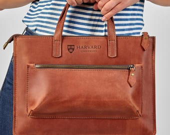 Office laptop briefcase, leather laptop bag, custom womens gift, messenger bag, macbook case, office leather laptop bag, womens gift