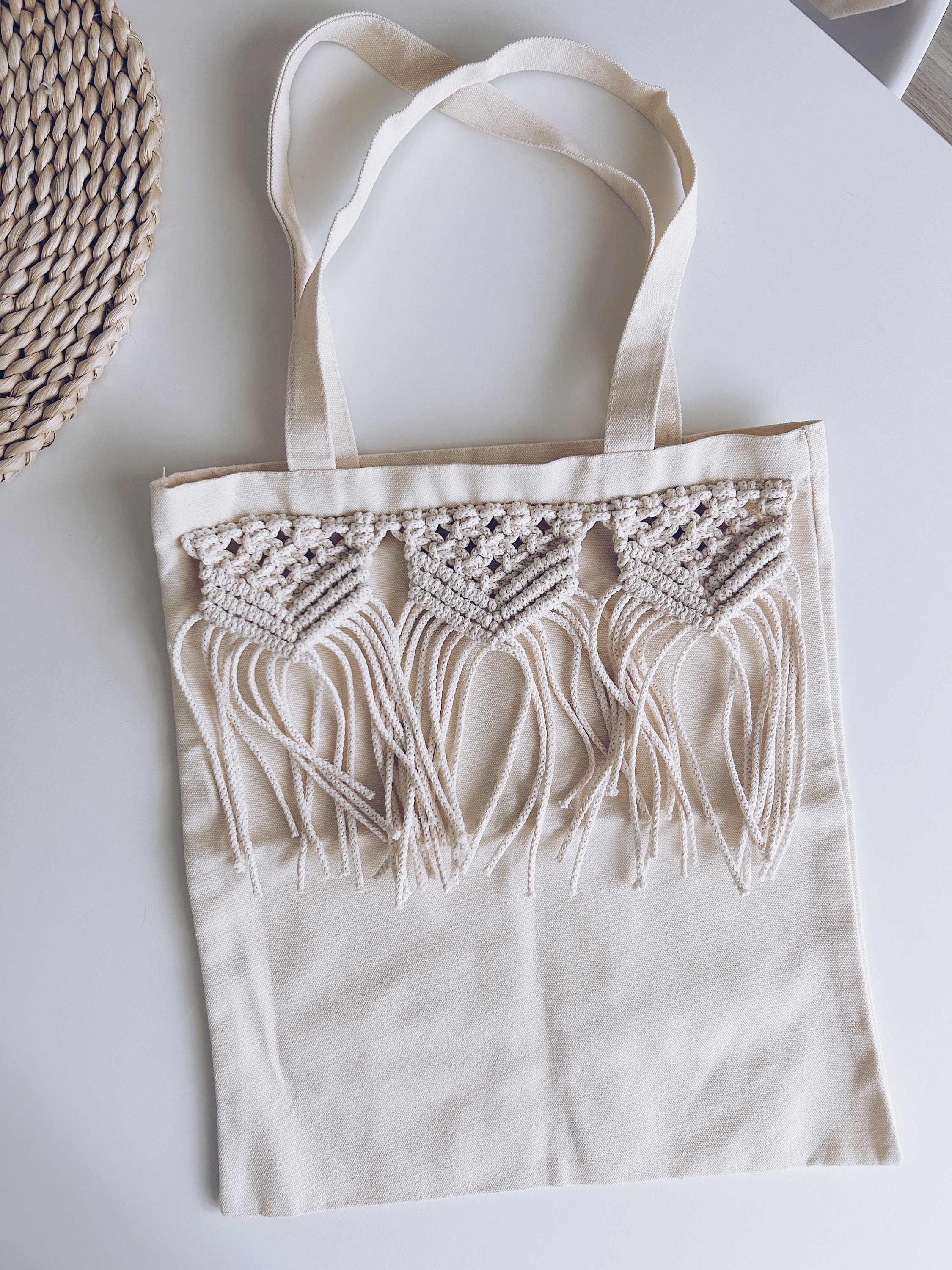 Macrame Shopper Bag Tote Bag Shoulder Bag Boho Accessories - Etsy