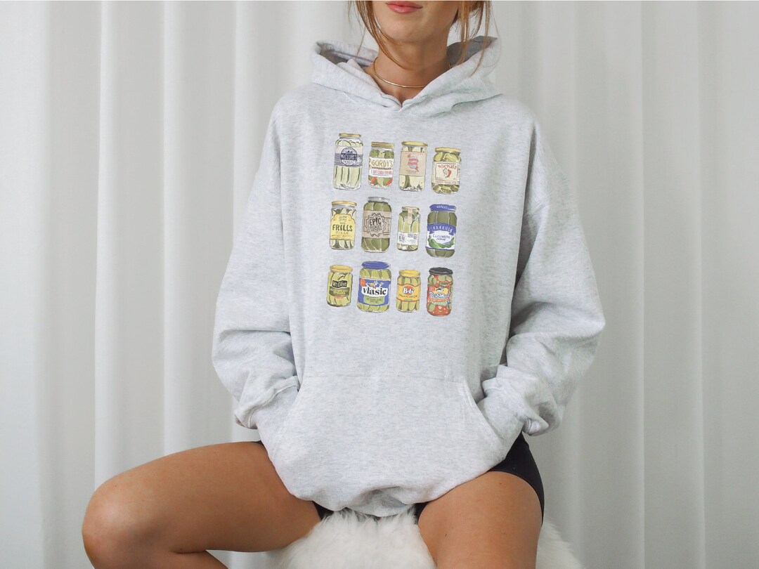 Tiktok Viral Pickle Canned Pickle Hoodie Canning Season Etsy