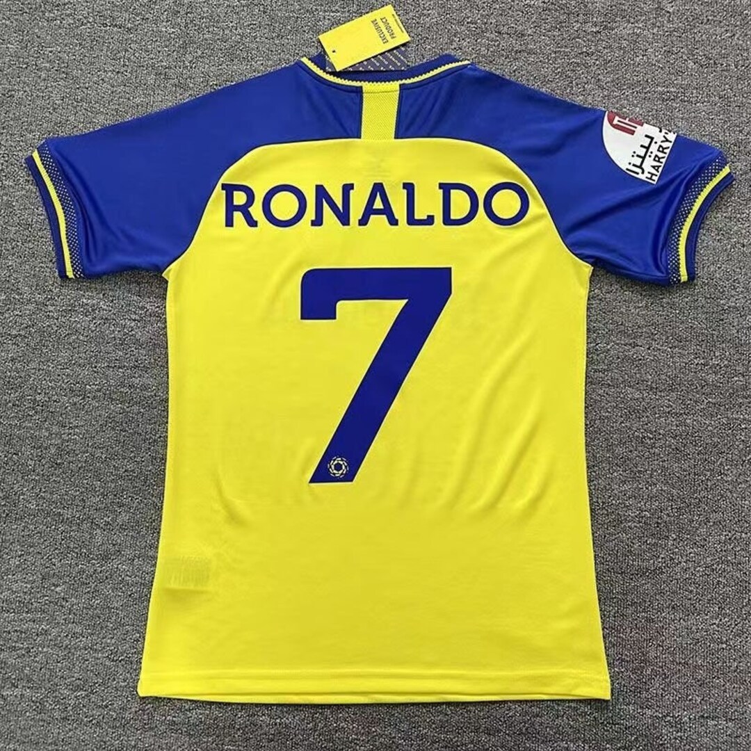 Customization 2023 Al Nassr Soccer Home Jersey Cristiano Etsy Australia