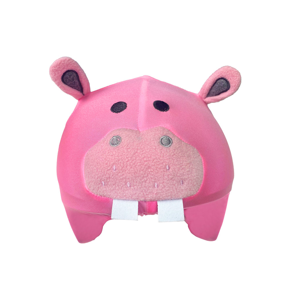 COOLCASC Hippo Helmetcover. Funny Helmet Covering for Ski Helmets