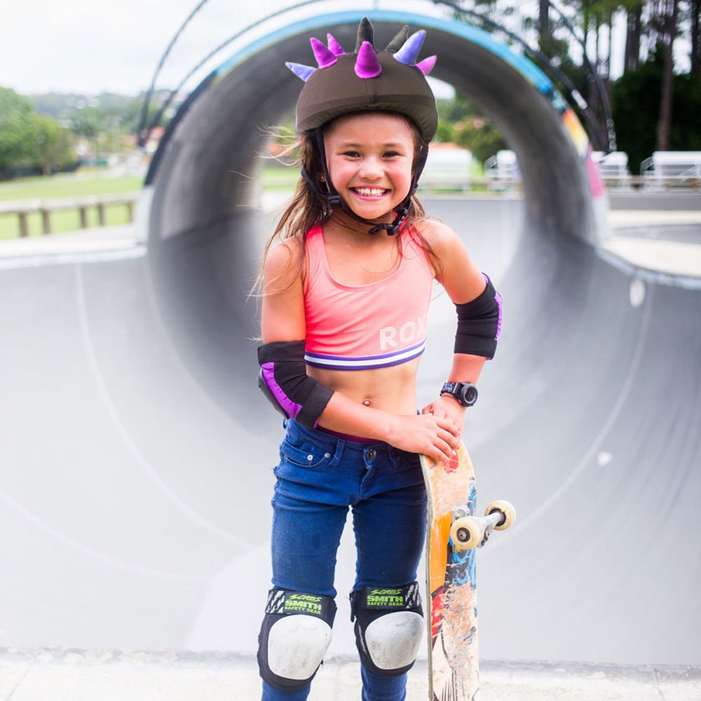 COOLCASC Housse De Casque Violette Universelle – 83% Polyamide 17% élasthanne, Compatible Ski, Vélo, Trottinette, Moto, Skate