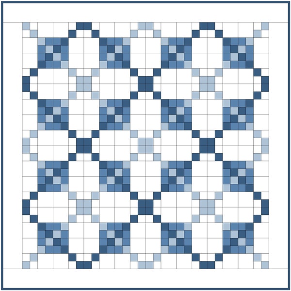 Connemara Chain Quilt PDF Pattern