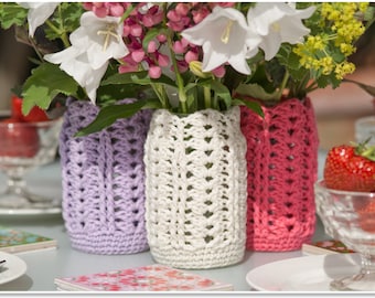 Crochet Jar Cover - PDF Pattern