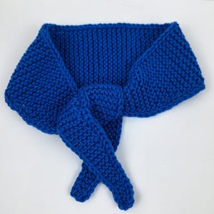 Handmade Wool Small Sophie Scarf,Small Neckerchief Scarf