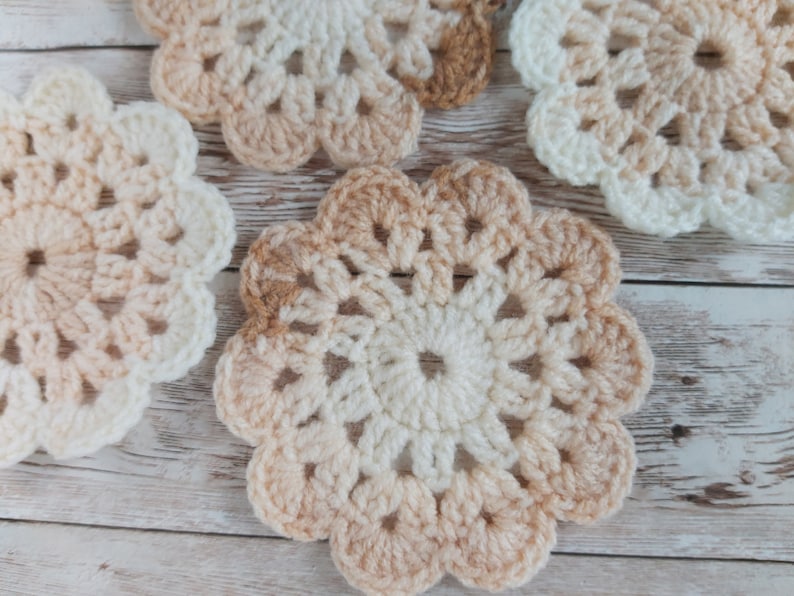 bimiknits Crochet Coaster - Thumbnail 3