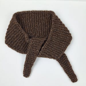 Handmade Wool Small Sophie Scarf,Small Neckerchief Scarf