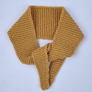Handmade Wool Small Sophie Scarf,Small Neckerchief Scarf