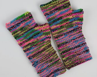Hand Knitted Fingerless Gloves