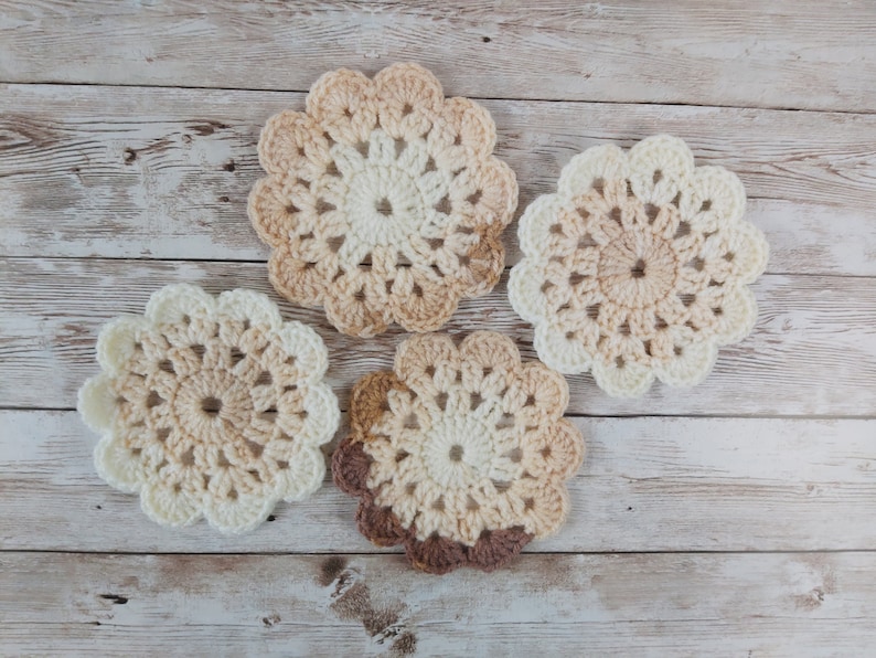 bimiknits Crochet Coaster - Thumbnail 4