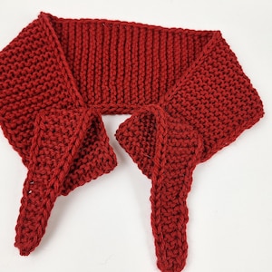 Handmade Wool Small Sophie Scarf,Small Neckerchief Scarf