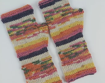 Alpaca/Wool Fingerless Gloves Mittens Long Arm Warmers Women Fingerless Gloves Wrist warmers Long Fingerless gloves Knitted gloves