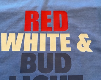Bud Light Shirt - Etsy