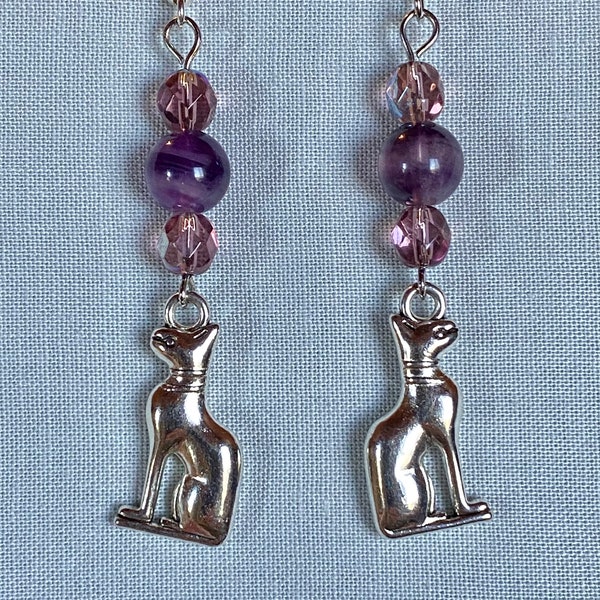 Sphinx Cat Earrings