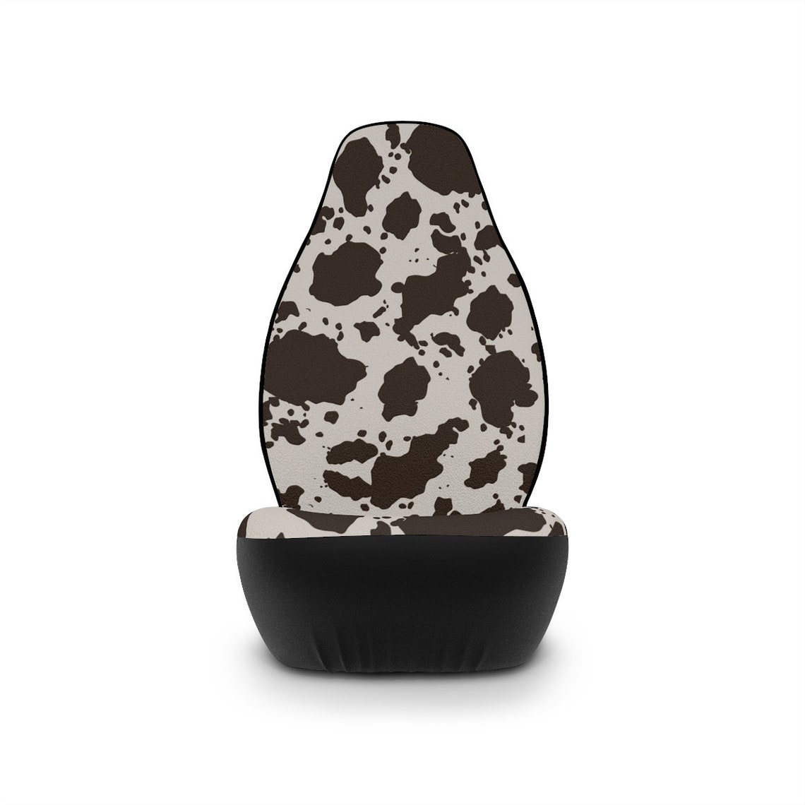 Brown Cow Print Car Seat Coverswesterncar Accessories Gift for Wife Western Car Seat Covers Etsy