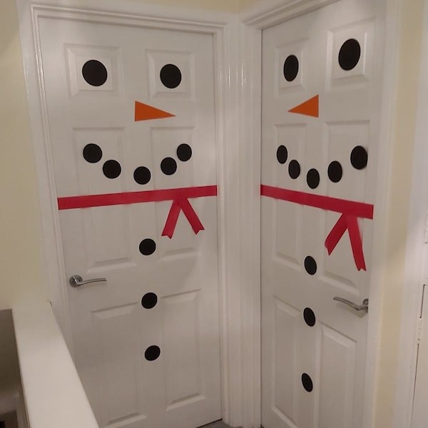 Snowman door decoration kits *twin pack*