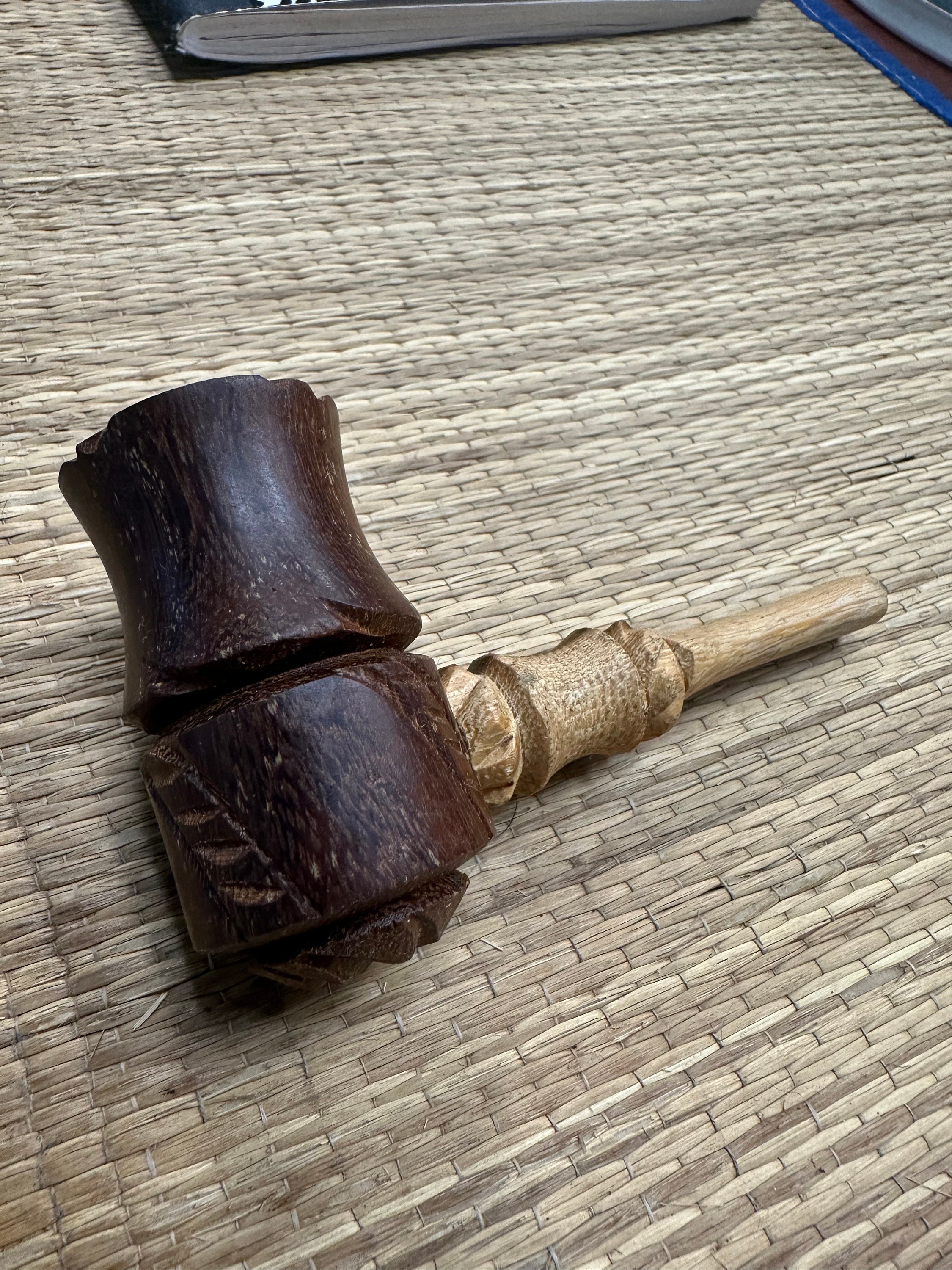 Cachimba De Elguua, Elegua Pipe, Wooden Pipe