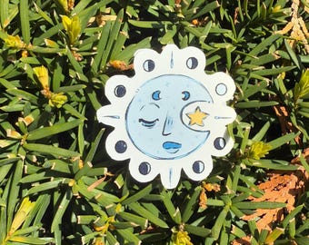 Moon Phases Sticker