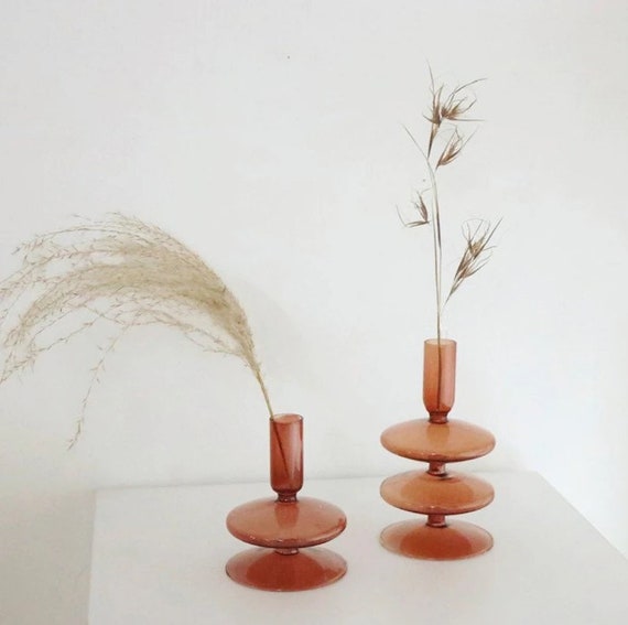 2pc Elegant Candle Holder Set Etsy