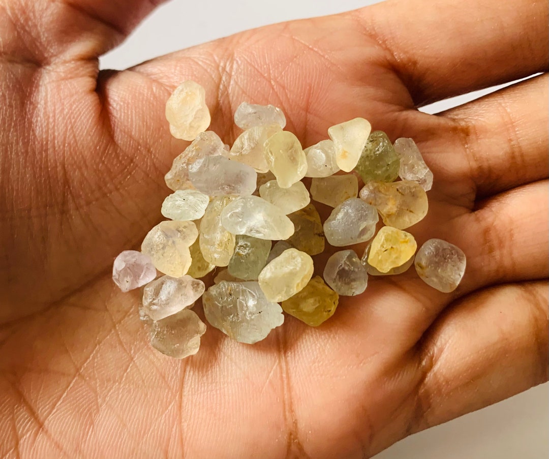 Rough White Sapphire Crystal Sapphire Rough For Sale Raw Sapphire