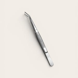 Curved Tip Tweezers – Stainless Steel – Sewing Machine Threading & Craft Tool