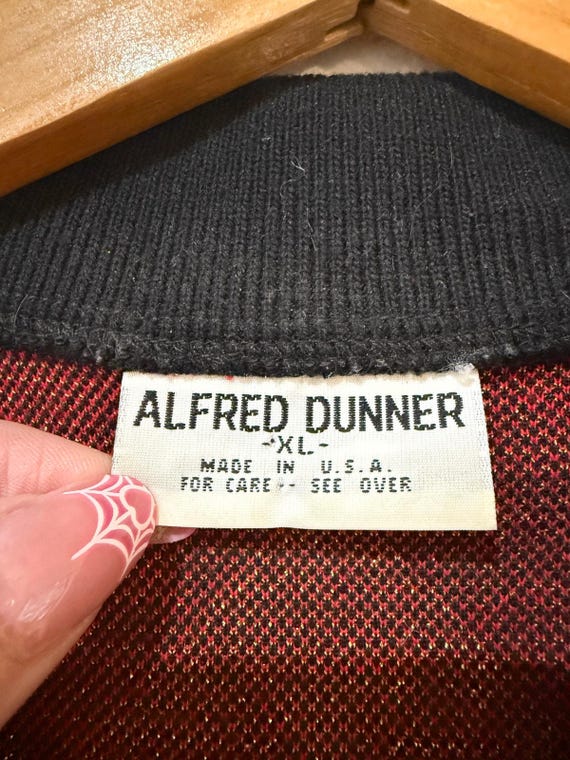 80s Argyle Collared Sweater - image 7