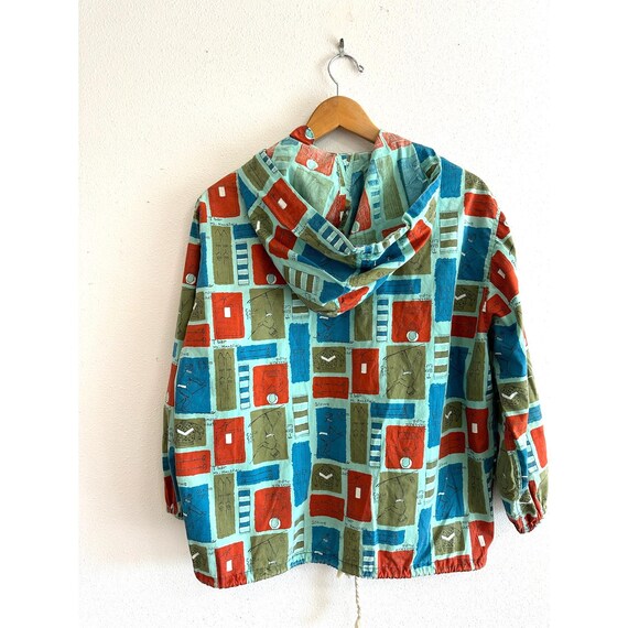 60s Handmade Ski Theme Pullover - image 4