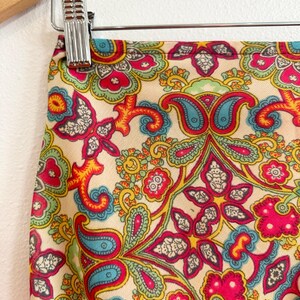 Y2K Colorful Boho Free People Skirt size 3 image 3