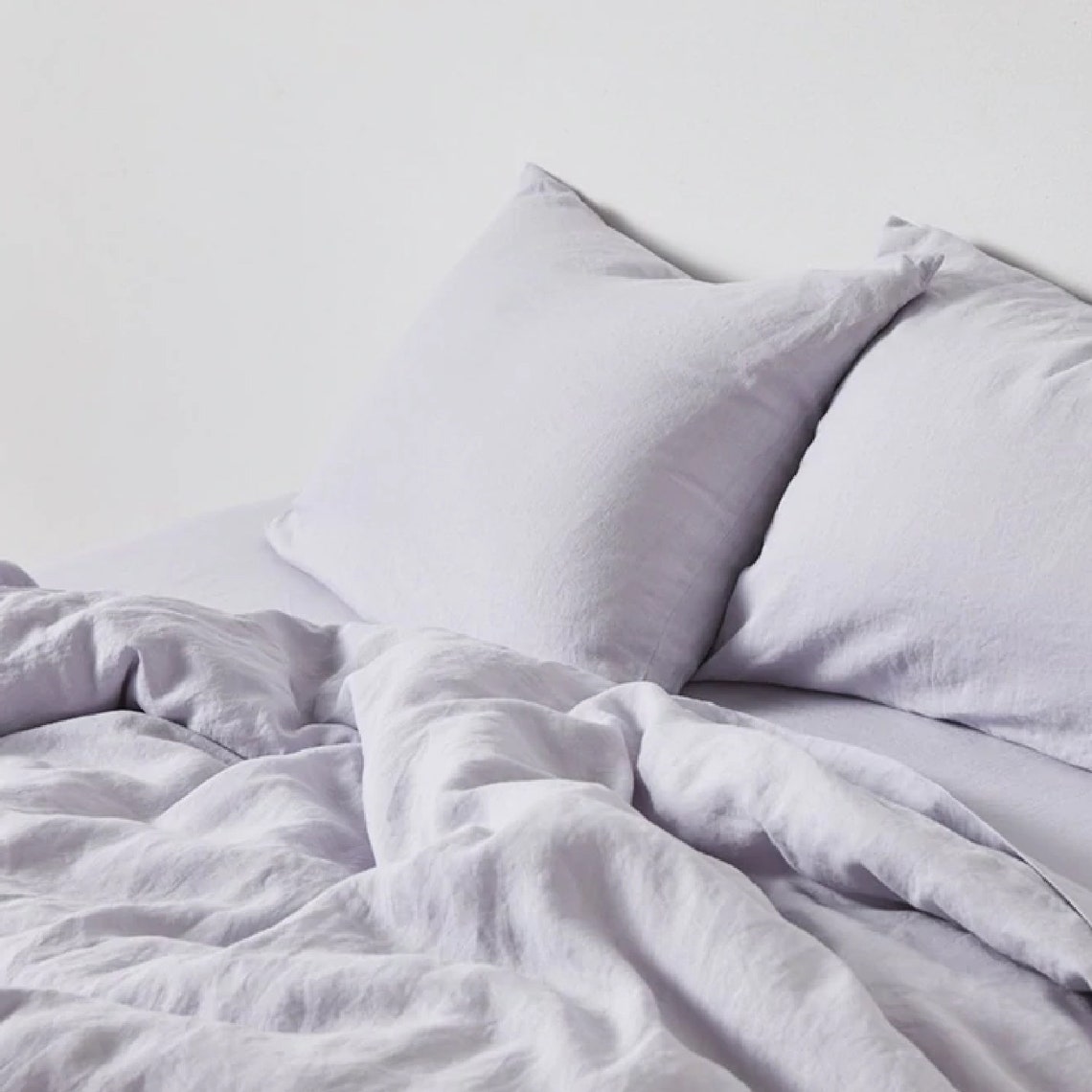 Lilac Color Duvet Cover / Cotton Lilac Duvet Cover With Etsy