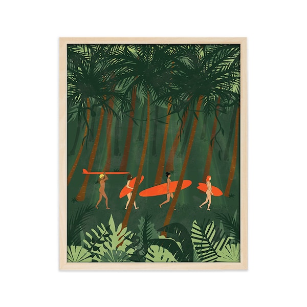 Welcome to the Jungle |  Women Who Surf Tropical Jungle Scene
