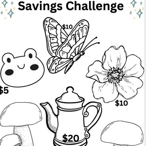 Cottagecore savings challenge