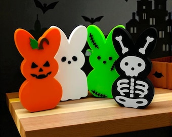 Creepy Halloween Peep Decorations 3d Printed