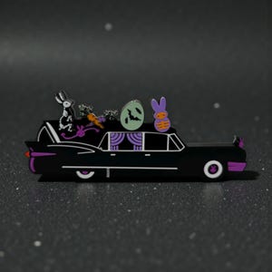 Easterween Hearse Easter Decoration 3d Printed