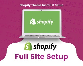 Vollständige Website-Set-Installieren und Theme-Konfiguraton