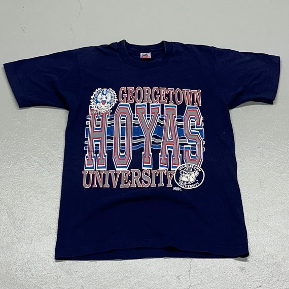 Georgetown Hoyas, Vintage 1990s Tshirt, Size: Medi