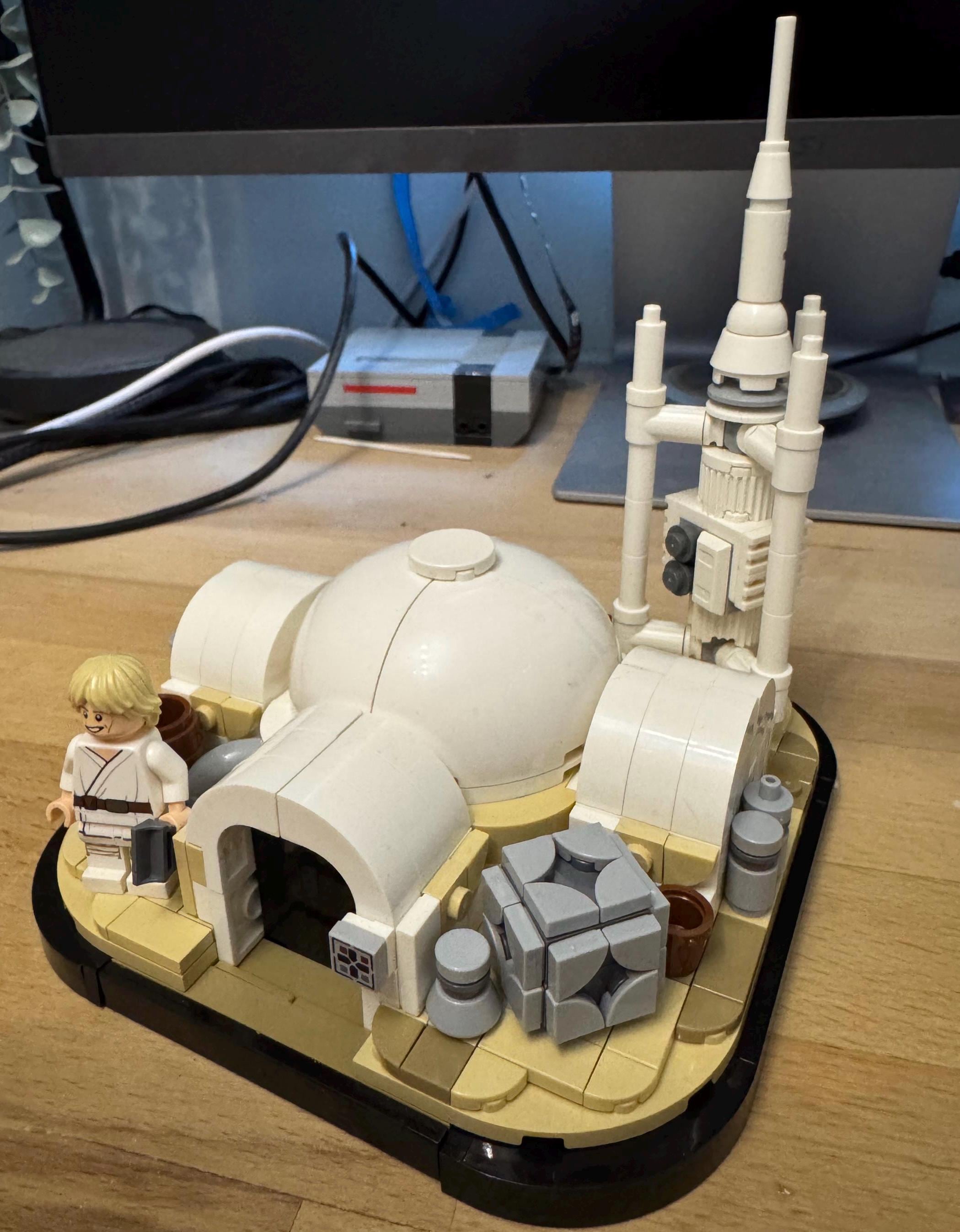 Lego Custom Star Wars Lars Family Gehöft Diorama Baukasten - Luke Skywalker Home