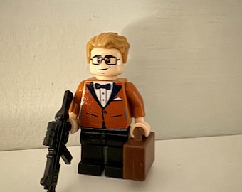 Lego Custom Eggsy Kingsman Minifigur aka Galahad
