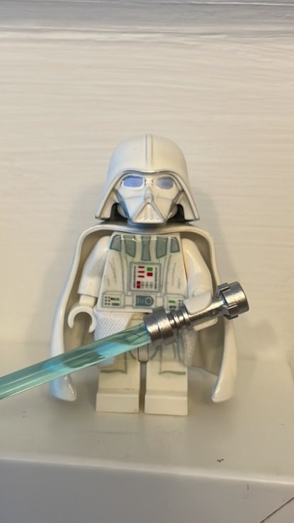 lego white darth vader