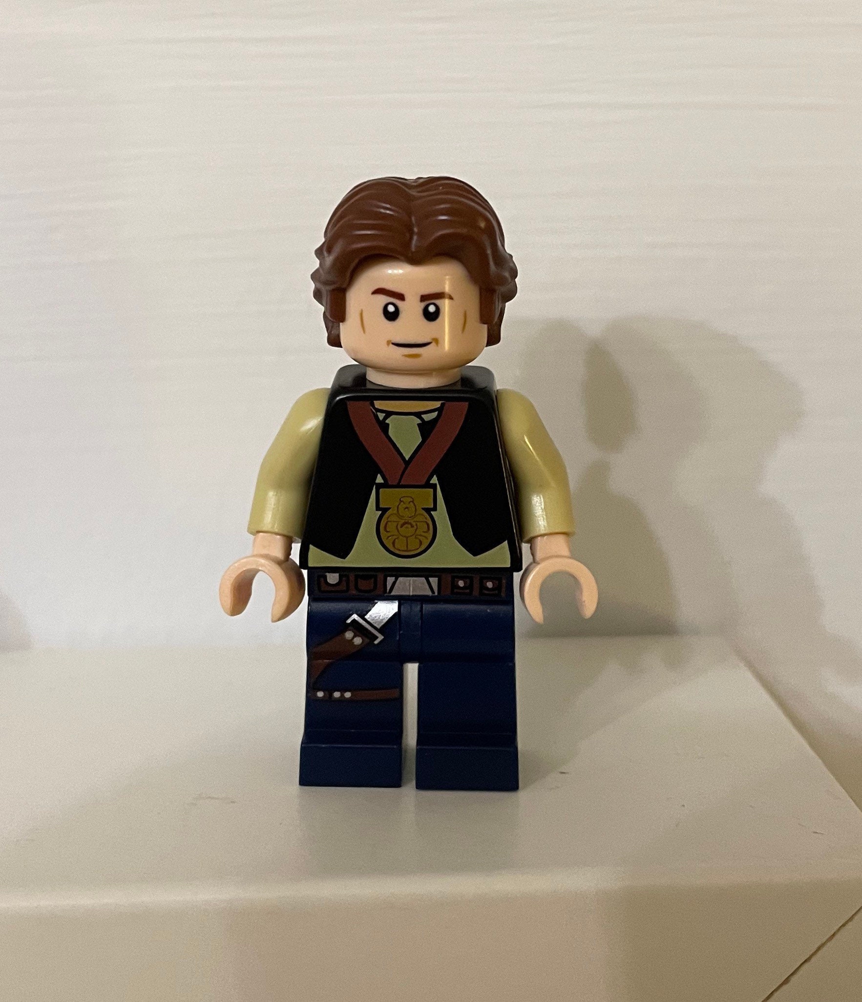 LEGO Minifigura-Han solo Star Wars Nuovo 