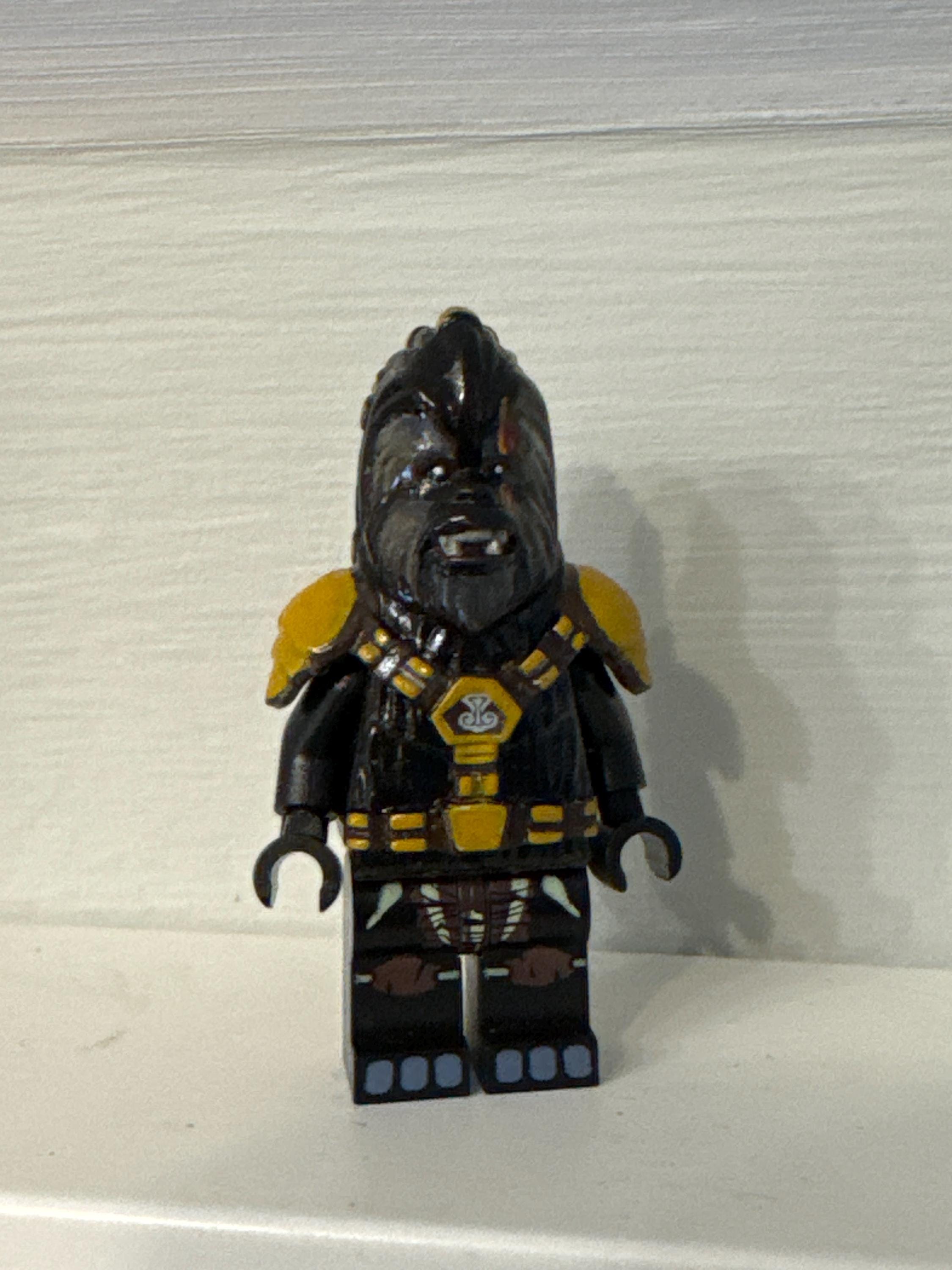 LAST ONE! Lego Custom Star Wars Black Krrsantan Wookie Bounty