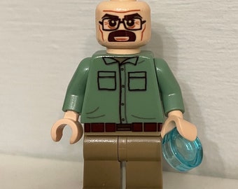 Lego Custom Walter White Heisenberg Breaking Bad Better Call Saul Minifigur