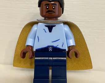 Lego Custom Star Wars Lando Calrissian Bespin Cloud City Outfit Minifigure