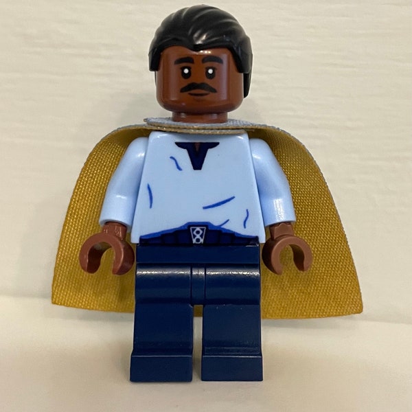 Lego Custom Star Wars Lando Calrissian Bespin Cloud City Outfit Minifigure