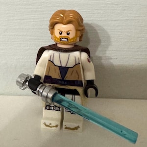 Lego Custom Star Wars Generaal Obiwan Kenobi Minifiguur Jedi Knight The Republic