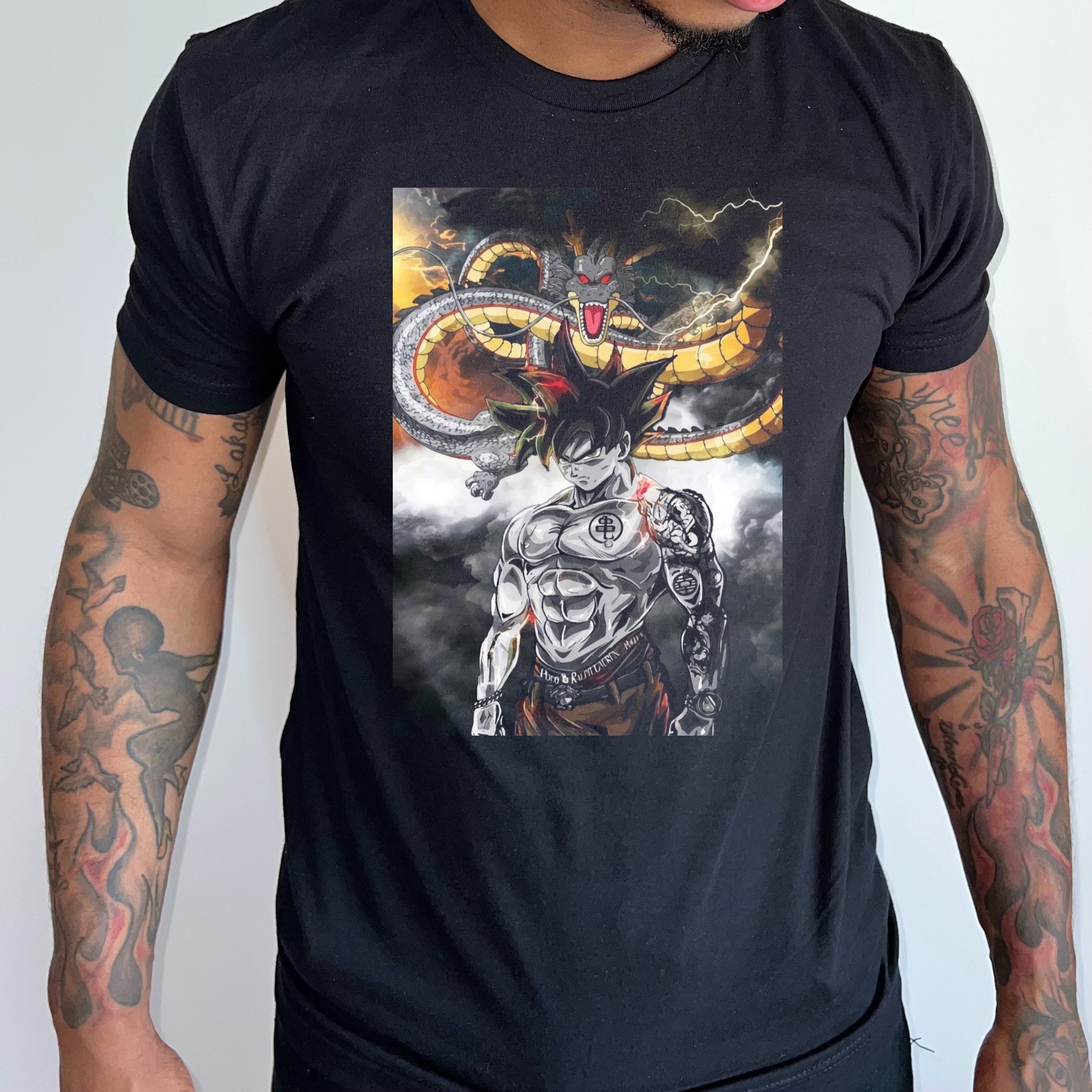 Goku Black Shirt - Etsy Goku Black Shirt - Etsy
