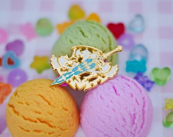 Pin de esmalte de clase/trabajo de paladín de FFXIV