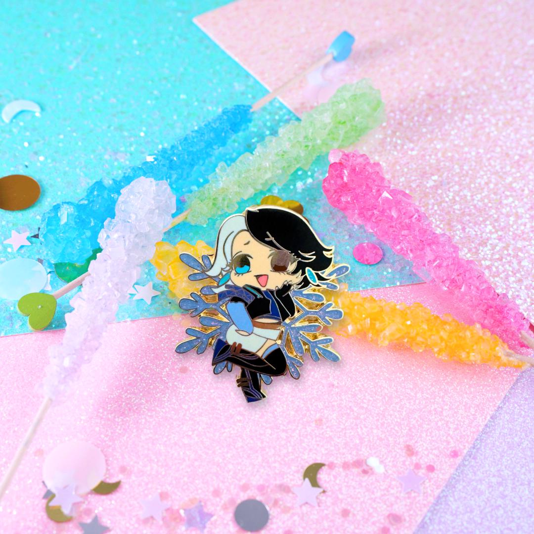Luna Snow Enamel Pin | Rival Shooter
